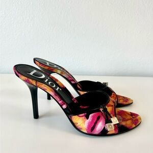 Vintage Dior Dice Gambler Heels